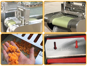 Nhà máy bán Kiwi xoài dicing máy cắt dính mơ mận Dicer khô Mít Cube Máy cắt - Product Image 4