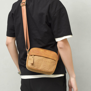 Sac à bandoulière pour homme de haute qualité, sacs à bandoulière souples pour les affaires, les loisirs, les voyages en plein air - Product Image 4