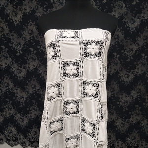 ผ้าลูกไม้ปักลายผ้าสำลีละลายน้ำได้สำหรับเครื่องประดับเสื้อผ้าและของตกแต่งบ้าน - Product Image 6