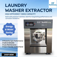 Machine à laver industrielle intelligente automatique de 30 kg pour lavage à l'eau, alimentation 220 V, à gaz, en promotion – Fournisseur d'usine professionnel