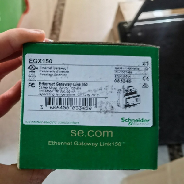 Plc 1pcs New Egx150 Ethernet Gateway 2 Ethernetport 24vdc for Warranty Product