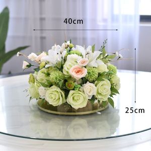 Ramo de Flores Artificiales de Seda Sintética al por Mayor para Bodas, Halloween y Navidad - Product Image 2