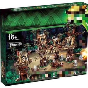 Set di Costruzioni Villaggio Ewok, 1990 Pezzi, 16+ Anni, Kit Modello Casa sull'Albero - Product Image 1