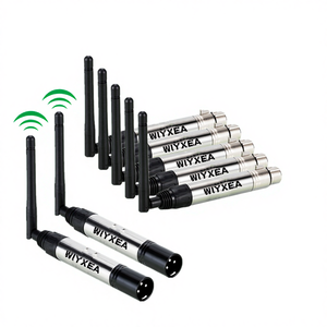 เครื่องส่งและรับสัญญาณไร้สาย 2.4G DMX512 รุ่น DCM0512F ทำจากสแตนเลส สำหรับไฟเวทีและวิดีโอ - Product Image 4