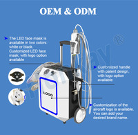 Máquina de Hidrodermoabrasión 3 en 1 para Limpieza Facial, Eliminación de Acné, Oxígeno en Spray, Antiarrugas, para Uso en Salones de Belleza