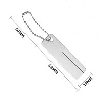 Accessoires de cuisine : Mini pierre à aiguiser diamantée double face, outil de ponçage essentiel, aiguiseur de hameçons et de couteaux
