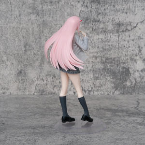 18.5CM chérie dans le FRANXX 02 <span class=keywords><strong>Anime</strong></span> fille Figure école uniforme zéro deux Sexy Figuras zéro deux Figurine poupée - Product Image 6