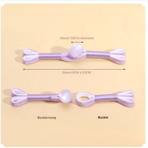 Bán buôn <span class=keywords><strong>New</strong></span> ếch Trung Quốc Nút Nút đầy màu sắc cổ điển may bện dây bao phủ nút - Product Image 4