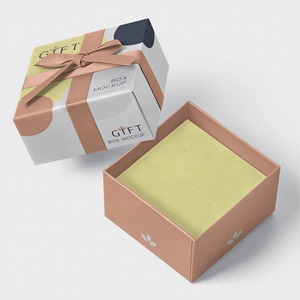 Wholesale Recycled Materials Corrugated Board Folders Jewelry Magnetic Closure Four-Color Printing Varnishing Customizable - Product Image 1
