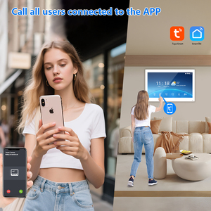 Système d'interphone vidéo multi-appartements Anjielo, 4 fils, caméra <span class=keywords><strong>de</strong></span> sonnette intelligente Tuya WiFi, vision nocturne, détection <span class=keywords><strong>de</strong></span> mouvement - Product Image 5