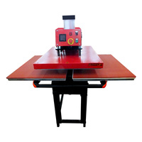 Presse à transfert thermique à double station 50*60 50*70 60*80 cm, imprimante à t-shirts pneumatique à ouverture automatique, machine à presse à chaleur par sublimation