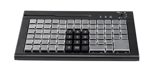 Chất lượng cao hoàn toàn lập trình 66-Key POS thiết bị đầu cuối bàn Phím Cherry MX bàn phím với 3 bài hát MSR công nghệ - Product Image 2