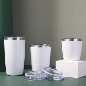 Gobelet à sublimation en acier inoxydable d'usine Tasse à café à double paroi Isolation Gobelet droit sous vide - Product Image 3