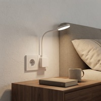 Lampe murale tactile LED polyvalente à intensité variable, protection oculaire, design pliable CCT, pour chambre, bureau, salon, couloir
