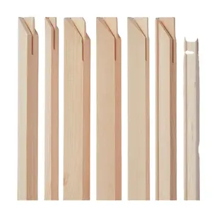 Factory Supplier DIY Inner Wooden Frame Stretcher Bars For Canvas Printing Painting