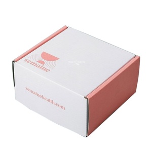 Cajas de Embalaje Personalizadas al por Mayor, Cajas de Cartón Plegables Impresas, Caja de Cartón Corrugado para Ropa Interior - Product Image 1