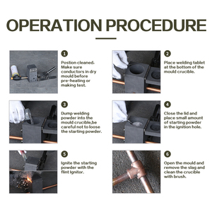 سعر الجملة Soldadura Exotermica Granel Para Conexiones De Puesta Tierra - Exothermic - Product Image 5