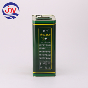Venta al por mayor: Lata cuadrada de hojalata de 4L apta para uso alimentario, envase metálico vacío para aceite de oliva, forma rectangular, fabricada por Rectified - Product Image 3