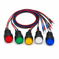 Rangkaian Kabel Lampu Indikator Kabinet 24V LED Bezel Assembly