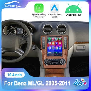Pantalla vertical estilo Tesla de 10.4'' Navihua para Mercedes Benz ML GL 2005 - 2011 con CarPlay inalámbrico y Android Multimedia - Product Image 2