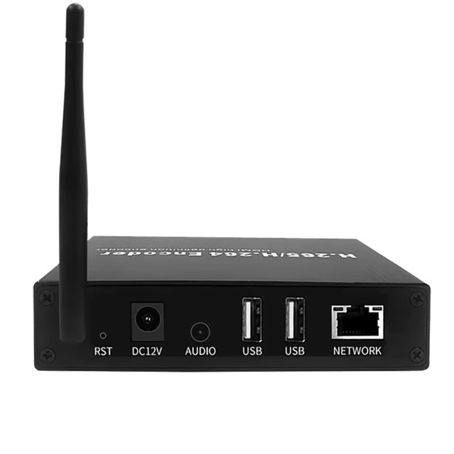 Digital Mini H265 H264 HD IP Video Streaming Encoder Support PoE