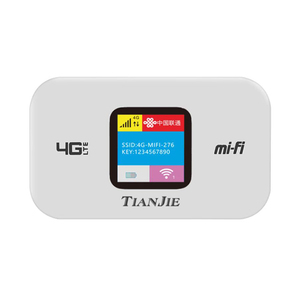 TIANJIE Qualcomm MSM8916 портативный домашний 4G LTE Мини беспроводной маршрутизатор 150mpbs разблокированный карман мобильный Wi-Fi слот для <span class=keywords><strong>SIM</strong></span>-карты точки доступа - Product Image 4