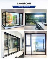 Ventana de Vidrio y Aluminio Personalizada para Baño y Escalera, Diseño Ahorrador de Energía, Aislamiento Térmico, Insonorización, Ventana Hueca