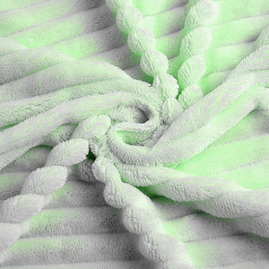 100% 폴리 에스테르 산호 양털 직물 침구 의류 모자-자동차 가방 텐트에 대한 정전기 방지 코팅 패턴 - Product Image 1