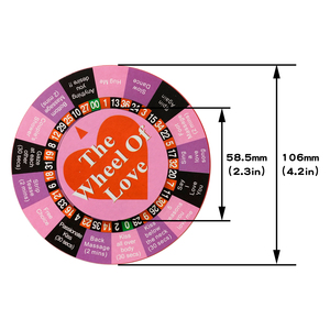Ruleta <span class=keywords><strong>de</strong></span> Aventuras Eróticas Personalizable, Juego Romántico Automático para Parejas y Reuniones - Product Image 4