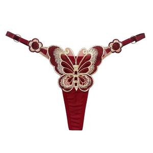 <span class=keywords><strong>String</strong></span> transparent sexy en maille avec broderie pour femmes, culotte à taille ajustable, <span class=keywords><strong>string</strong></span>, <span class=keywords><strong>string</strong></span>, vente en ligne - Product Image 2