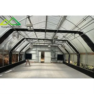 greenhouse manufacture price auto light deprivation greenhouse turnkey project for mushroom/hemp/snails