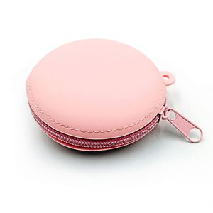 Porte-monnaie en silicone personnalisable, mini sac pour écouteurs, petit portefeuille portable à fermeture éclair, style dessin animé, pour enfants - Product Image 4