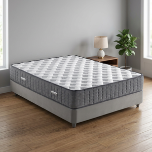 King Size 3 Zone Pocket Coil Spring Eco-Friendly Modern Design Bedroom <b>Mattress</b> OEM Customized High Grade Fabric Packing - Product Image 2