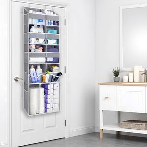 Extra Large Over the Door Organizer with Clear Pockets Heavy-Duty <b>Hanging</b> Organizer for Bathroom Bedroom - Product Image 2