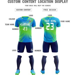 Pantalones Cortos de Fútbol Personalizados Unisex para Adultos, Cuello en V, Sublimados, que Absorben la Humedad, con Impresión de Nombre del Equipo, Número y Logotipo - Product Image 3
