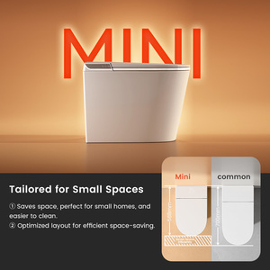 Meilleur prix pour une toilette intelligente compacte avec siège chauffant et chasse d'eau automatique - Product Image 3