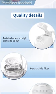 700ml Fruchtmixer für Shakes und Smoothies mit Reisebecher und Deckel USB Tragbarer Kleiner Saft-<span class=keywords><strong>Shaker</strong></span> Mixer Mini-Mixer - Product Image 3