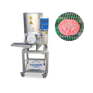 Remplissage automatique machine à pâtés de hamburgers machine à croquettes patate douce boue à gâteau machine - Product Image 2
