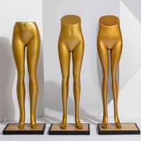 Mannequin de jambe en plastique pour femme demi-corps sexy