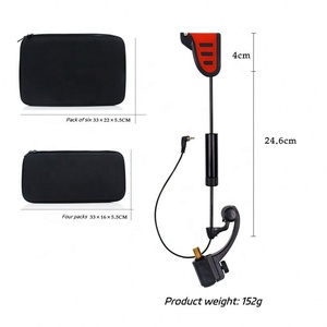 변경 가능한 밝은 색상 제어 조명 바이트 표시기와 Topline-30 ORJD 잉어 낚시 스윙 어 세트 지퍼 케이스 상자에 4 개 - Product Image 6