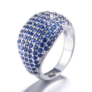 <span class=keywords><strong>Anello</strong></span> di gioielli in argento Sterling 925 elegante all'ingrosso <span class=keywords><strong>anello</strong></span> di <span class=keywords><strong>zircone</strong></span> <span class=keywords><strong>blu</strong></span> di moda zaffiro <span class=keywords><strong>blu</strong></span> - Product Image 5