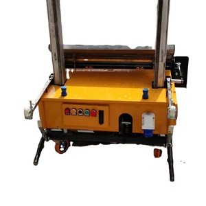Machine à enduire les murs semi-automatique, épaisseur 2-30 mm, hauteur 3 m, entretien facile, machine à projeter la plâtre - Product Image 1
