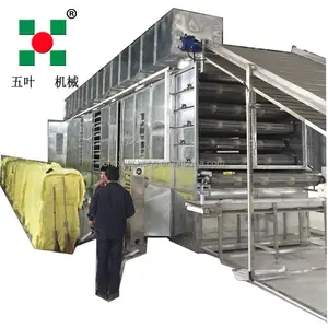 Customized multi-layer belt dryer hot air circulation drying scallion shrimp kelp drying