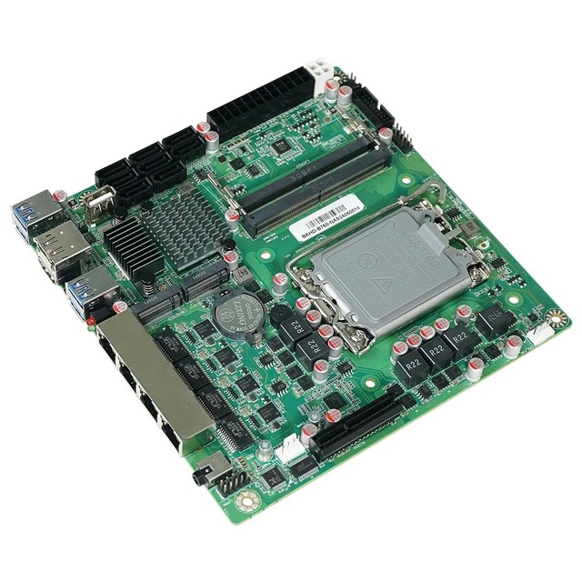 Topton 8-Bay NAS Motherboard Q670 B760 Intel 12-14th LGA1700 8*SATA 2*NVMe 4*2.5G 1*PCIEX4 2*DDR5 Firewall Mini ITX Mainboard