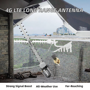 <span class=keywords><strong>Antena</strong></span> Yagi <span class=keywords><strong>de</strong></span> Largo Alcance para Exteriores, HF 4G LTE 25dbi, para <span class=keywords><strong>Amplificador</strong></span> <span class=keywords><strong>de</strong></span> Señal, con Cable <span class=keywords><strong>de</strong></span> 1.5m - Product Image 3