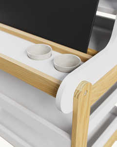 <span class=keywords><strong>Caballete</strong></span> de escritorio <span class=keywords><strong>para</strong></span> niños Montessori, mesa interior <span class=keywords><strong>para</strong></span> niños <span class=keywords><strong>para</strong></span> aprender a dibujar y papeleo, fomentar la educación y la creatividad - Product Image 4