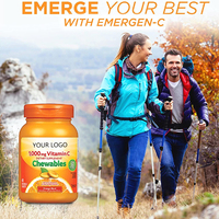 Comprimé de vitamine C puissant et à croquer, enrichi en flavonoïdes pour le système immunitaire