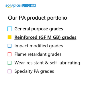 <span class=keywords><strong>PA66</strong></span> <span class=keywords><strong>GF20</strong></span> Polyamide 66 renforcé avec 20% de fibres de verre, granulés plastiques pour applications de moulage - Product Image 3