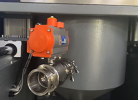 Diskon Atomizer air 50KG 100KG mesin pembuat bubuk paduan logam nikel besi baja untuk dijual
