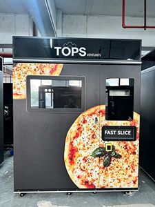 Distributeur automatique de pizzas express, service rapide en 90 secondes, distributeur de pizzas intelligent, distributeur de pizzas fraîches, cantine scolaire, centre commercial - Product Image 1
